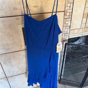 Altar'd State Royal Blue Dress